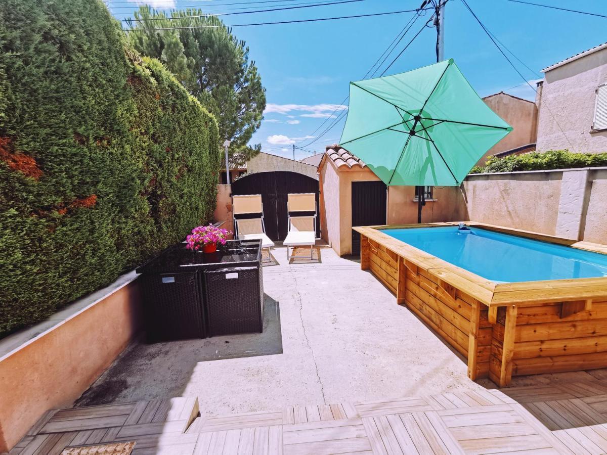 Studio Privatif Climatise , Terrasse Et Piscine Pernes-les-Fontaines Ngoại thất bức ảnh